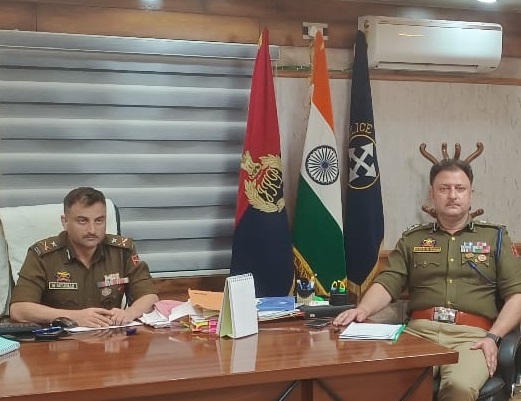 IGP Traffic reviews preparations for Darbar Move, Road Safety Measures and Traffic Enforcement