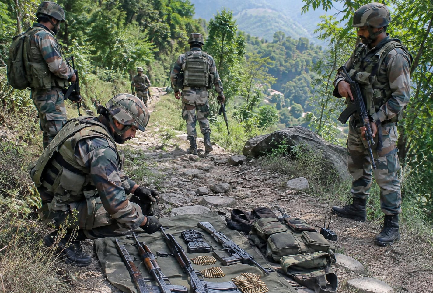 '2 terrorists gunned down in Udhampur encounter, massive search operation underway'